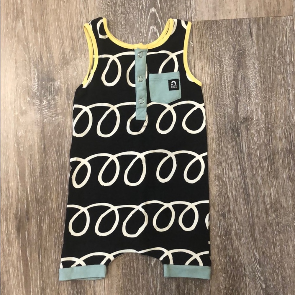 Rags to Raches Romper 6-12 months